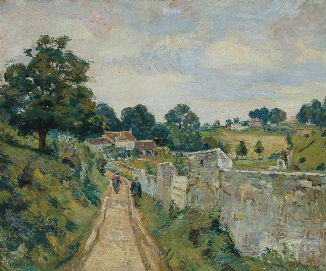 Paesaggio dell'Ile de France, 1885